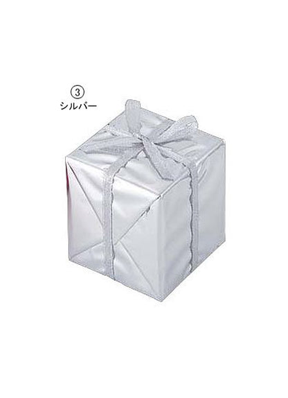 10cm シャイニーギフトボックス [ONSPABO6534] |装飾 飾付 クリスマス 小物 雑貨 イベント クリスマスツリー飾り オーナメント クリスマス装飾 飾り パーティー ギフトボックス デコレーション ガーランド レッド シルバー ゴールド 室内装飾 店舗装飾 飾り付け Christmas