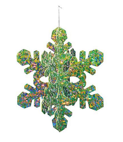 45cm オーロラスノーフレーク(立体)[ONSDISR61008] |造花 フェイク 人工観葉植物 装飾 飾付 クリスマス 小物 雑貨 イベント クリスマスツリー飾り オーナメント クリスマス装飾 飾り フラワーアレンジメント パーティー スノーフレーク 店舗装飾 室内装飾 飾り付け Christmas