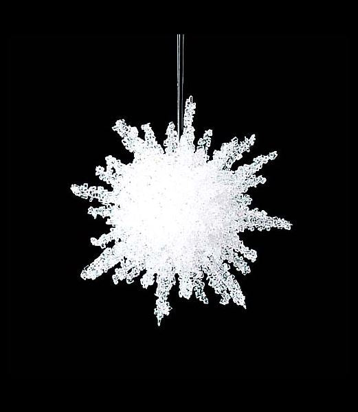 15cm アイススノーフレーク(立体) [ONSDISR6997] |造花 フェイク 人工観葉植物 装飾 飾付 クリスマス 小物 雑貨 イベント クリスマスツリー飾り オーナメント クリスマス装飾 飾り パーティー 立体 アイス スノー フレーク デコレーション 店舗装飾 飾り付け Christmas