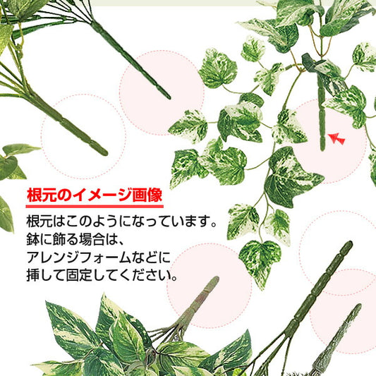 70cm オランダアイビーブッシュ(68) [ONSLEBU1594] |人工観葉植物  フェイクグリーン 造花 装飾 デコレーション 飾り付け 店舗装飾 ディスプレイ 室内装飾 インテリア フラワーアレンジメント