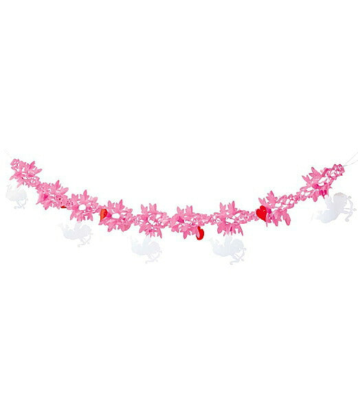 230cm バレンタインデーガーランド(2) [ONSDEGA9650] |人工観葉植物 造花 フェイク 装飾 飾付 小物 雑貨 デコレーション 飾り イベント パーティー フラワーアレンジメント インテリア 店舗装飾 花材 資材 ディスプレイ 飾り付け バレンタインデー バレンタイン ハート装飾