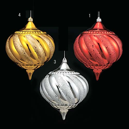 20cm シャイニークラッシーオーバル [ONSDIFN6841] |クリスマス 装飾 デコレーション オーナメント 飾り イベント パーティー 店舗装飾 シャイニー 室内装飾 クリスマスツリー飾り 飾り付け Christmas