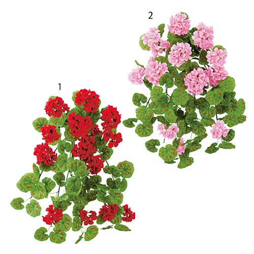 60cm ゼラニウムブッシュ(15) [ONSFLBU1733] |人工観葉植物 アートフラワー 造花 フラワー フェイクグリーン 装飾 飾付 小物 デコレーション 飾り イベント パーティー フラワーアレンジメント 店舗装飾 ブッシュ 花材 材料 パーツ ディスプレイ 室内装飾 飾り付け 花束