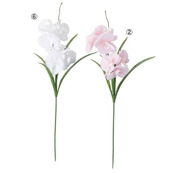 35cm ベビーパールオーキッドピック(6) [ONSFLPC7655] |人工観葉植物 アートフラワー 造花 フラワー フェイクグリーン 装飾 飾付 小物 デコレーション 飾り イベント パーティー フラワーアレンジメント 店舗装飾 オーキッド ピンク ホワイト ディスプレイ 室内装飾 飾り付け