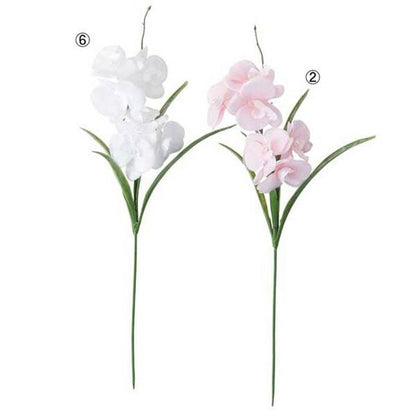 35cm ベビーパールオーキッドピック(6) [ONSFLPC7655] |人工観葉植物 アートフラワー 造花 フラワー フェイクグリーン 装飾 飾付 小物 デコレーション 飾り イベント パーティー フラワーアレンジメント 店舗装飾 オーキッド ピンク ホワイト ディスプレイ 室内装飾 飾り付け
