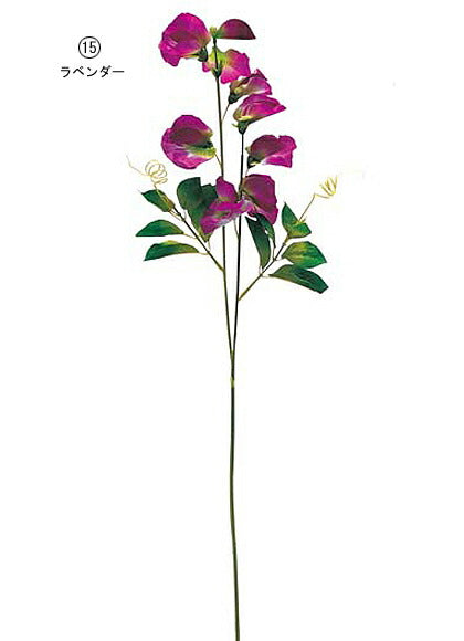 70cm スイートピー(8) [ONSFLSP1086] |人工観葉植物 アートフラワー 造花 フラワー フェイクグリーン 装飾 飾付 小物 デコレーション 飾り イベント パーティー フラワーアレンジメント 店舗装飾 ラベンダー 花材 手作り 材料 ディスプレイ 室内装飾 飾り付け