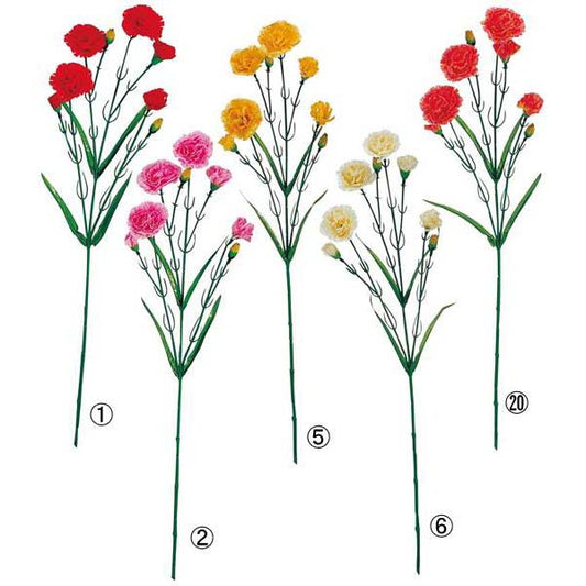 60cm スプレーカーネーション [ONSFLSP1268] |人工観葉植物 アートフラワー 造花 フラワー フェイクグリーン 装飾 飾付 小物 デコレーション 飾り イベント パーティー フラワーアレンジメント 店舗装飾 カーネーション 母の日 ギフト ディスプレイ 室内装飾 飾り付け