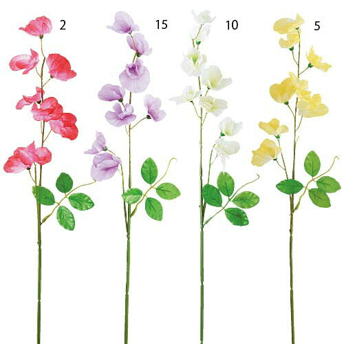 60cm スイートピー [ONSFLSP1919] |人工観葉植物 アートフラワー 造花 フラワー フェイクグリーン 装飾 飾付 小物 デコレーション 飾り イベント パーティー フラワーアレンジメント 店舗装飾 花材 手作り 材料 ブーケ パーツ ディスプレイ 室内装飾 飾り付け