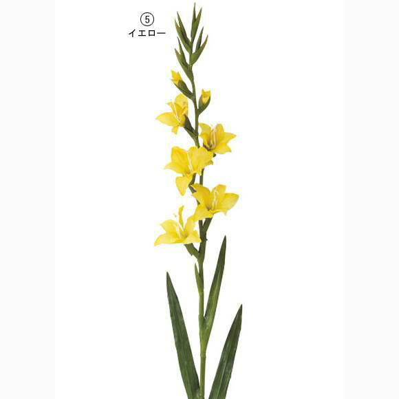 90cm グラジオラス(7) [ONSFLSP3855] |造花 人工観葉植物 アーティシャルフラワー フェイクグリーン 装飾 飾付 デコレーション 飾り イベント フラワーアレンジメント 店舗装飾 花材 ディスプレイ 室内装飾 飾り付け レッド ピンク イエロー