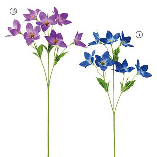 60cm キキョウ(7) [ONSFLSP3914]|造花 人工観葉植物 アーティシャルフラワー フェイクグリーン 装飾 飾付 デコレーション 飾り イベント フラワーアレンジメント 店舗装飾 花材 ディスプレイ 室内装飾 飾り付け 桔梗