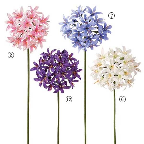 70cm アガパンサス(22) [ONSFLSP3927] |造花 アーティシャルフラワー 人工観葉植物 フェイクグリーン 装飾 飾付 デコレーション 飾り イベント パーティー フラワーアレンジメント 店舗装飾 花材 材料 ディスプレイ 室内装飾 飾り付け