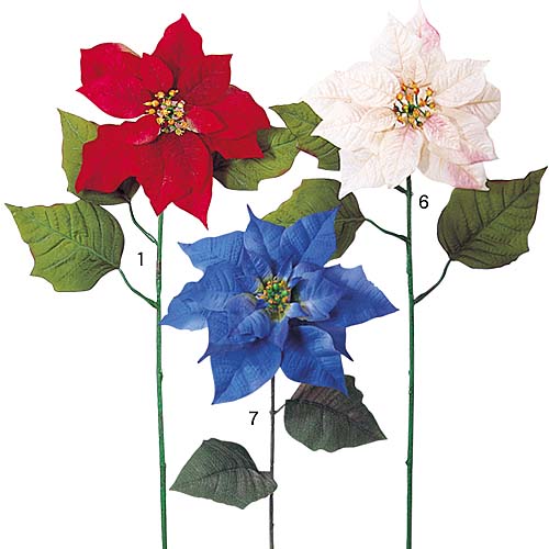 70cm ポインセチア [ONSFLSP6759] |人工観葉植物 アートフラワー 造花 フラワー フェイク 装飾 飾付 デコレーション 飾り イベント パーティー フラワーアレンジメント インテリア 店舗装飾 レッド ホワイト ブルー ディスプレイ 室内装飾 飾り付け 冬 クリスマス