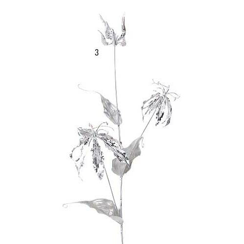 85cm シャイニーグロリオサ[ONSFLSP6828] |造花 フェイク 人工観葉植物 クリスマス 装飾 デコレーション ガーランド オーナメント 飾り イベント パーティー フラワーアレンジメント 店舗装飾 グロリオサ 室内装飾 クリスマスツリー飾り 飾り付け Christmas