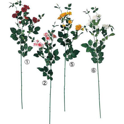 85cm ミニダイヤモンドローズ(10) [ONSFLSP7645] |造花 人工観葉植物 アーティシャルフラワー フェイクグリーン 装飾 飾付 デコレーション 飾り イベント フラワーアレンジメント 店舗装飾 花材 ディスプレイ 室内装飾 飾り付け 薔薇 バラ ばら