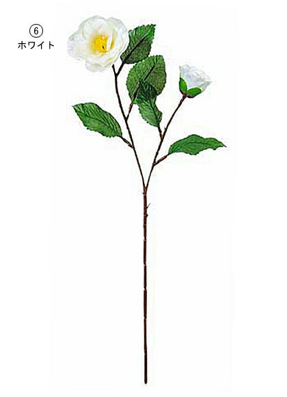 45cm サテン椿スプレイ(3)[ONSFLSP8402] |人工観葉植物 アートフラワー 造花 フラワー フェイクグリーン 装飾 飾付 小物 デコレーション 飾り イベント パーティー フラワーアレンジメント 店舗装飾 つばき ツバキ スプレイ 花材 材料 パーツ ディスプレイ 室内装飾 飾り付け