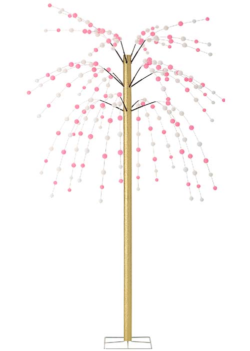 210cm 舞玉立木(スタンド付き) [ONSDEDE8971] 代引決済不可 送料無料 |人工観葉植物 造花 フェイク 装飾 飾付 雑貨 デコレーション 飾り イベント用品 パーティー インテリア 店舗装飾 ディスプレイ 飾り付け 置物 正月 正月飾り 正月用品 お正月装飾用品 舞玉 スタンド飾り