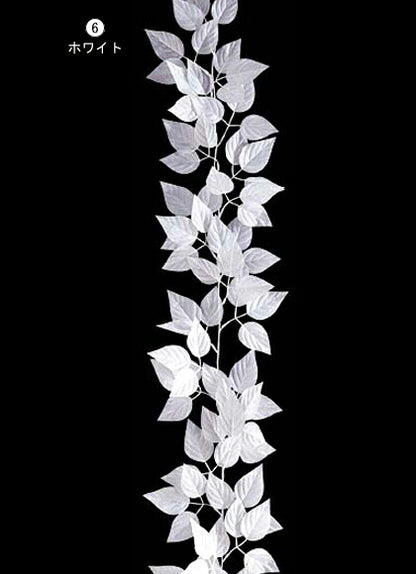 180cm ラージホワイトバーチガーランド(132) [ONSLEGA6171] |造花 フェイク 人工観葉植物 クリスマス 装飾 デコレーション ガーランド オーナメント 飾り イベント パーティー フラワーアレンジメント 花 枝 葉 店舗装飾 ホワイト ブルー 室内装飾 飾り付け Christmas