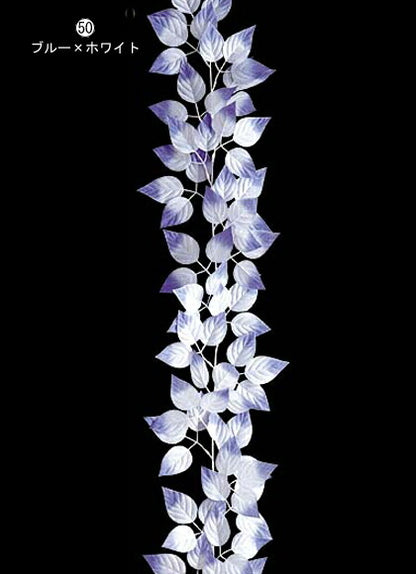 180cm ラージホワイトバーチガーランド(132) [ONSLEGA6171] |造花 フェイク 人工観葉植物 クリスマス 装飾 デコレーション ガーランド オーナメント 飾り イベント パーティー フラワーアレンジメント 花 枝 葉 店舗装飾 ホワイト ブルー 室内装飾 飾り付け Christmas