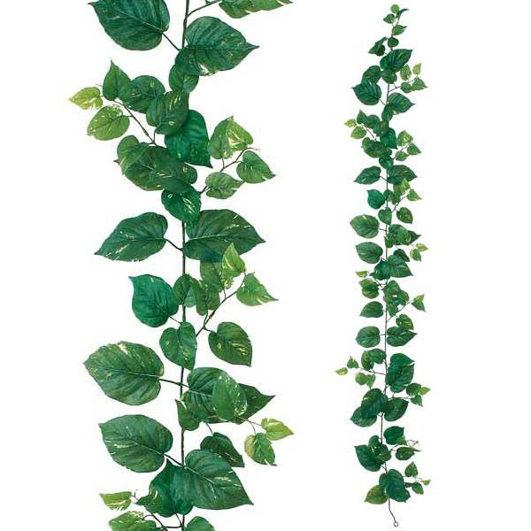 180cm ポトスガーランド(102/ワイヤー入り) [ONSLEGA7607] |人工観葉植物 フェイクグリーン 造花 装飾 デコレーション 飾り付け 店舗装飾 ディスプレイ 室内装飾 インテリア ツタ ガーランド ポトス