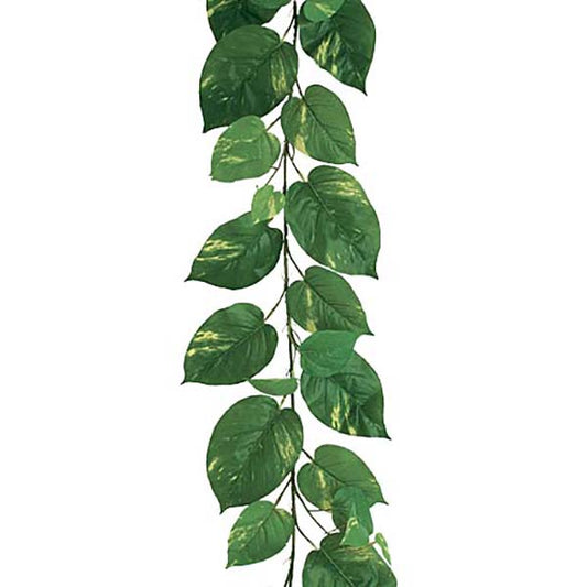 180cm ラージポトスガーランド(48/ワイヤー入り) [ONSLEGA7637]|人工観葉植物 フェイクグリーン 造花 装飾 デコレーション 飾り付け 店舗装飾 ディスプレイ 室内装飾 インテリア ツタ 蔦 ガーランド ポトス