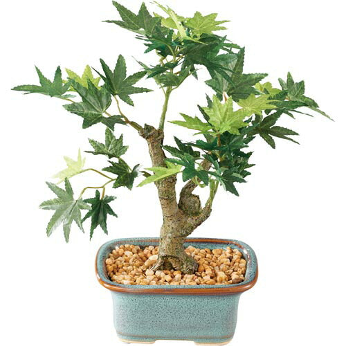 25cm もみじ盆栽(陶器鉢入り) [ONSLEGD7425]|造花 フラワー フェイク 人工観葉植物 リーフ 装飾 デコレーション イベント パーティー フラワーアレンジメント 店舗装飾 フェイクグリーン ガーランド ディスプレイ 飾り付け インテリア おしゃれ 和風 盆栽 もみじ モミジ 紅葉