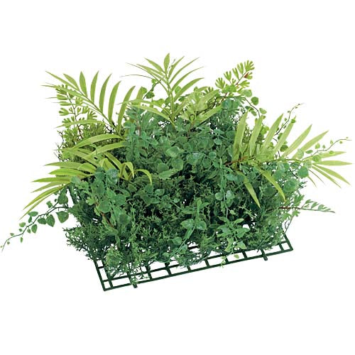 25cm パーラーパームミックスマット [ONSLEMT7483] |人工観葉植物 造花 フラワー フェイクグリーン 資材 装飾 飾付 デコレーション 飾り イベント パーティー フラワーアレンジメント インテリア 店舗装飾 ディスプレイ 飾り付け リーフ 人工芝 パーラーパーム 造花マット