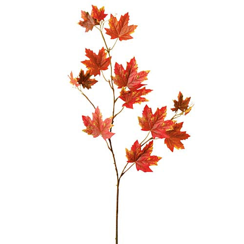 80cm メープルスプレイ(14) [ONSLESP5853] |人工観葉植物 アートフラワー 造花 フラワー フェイクグリーン 資材 装飾 飾付 デコレーション 飾り イベント パーティー フラワーアレンジメント 花材 インテリア 店舗装飾 ディスプレイ 室内装飾 飾り付け 秋 メープル スプレイ