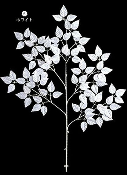 110cm ホワイトバーチスプレイ(90) [ONSLESP6173] |造花 フェイク 人工観葉植物 クリスマス 装飾 デコレーション ガーランド オーナメント 飾り イベント パーティー フラワーアレンジメント 花 枝 葉 ピック スプレイ 店舗装飾 ホワイト ブルー 室内装飾 飾り付け Christmas