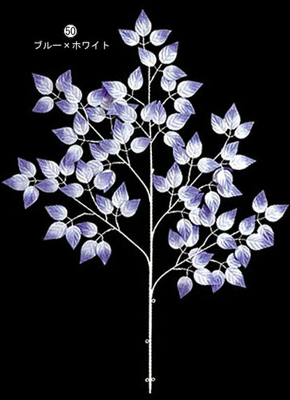 110cm ホワイトバーチスプレイ(90) [ONSLESP6173] |造花 フェイク 人工観葉植物 クリスマス 装飾 デコレーション ガーランド オーナメント 飾り イベント パーティー フラワーアレンジメント 花 枝 葉 ピック スプレイ 店舗装飾 ホワイト ブルー 室内装飾 飾り付け Christmas