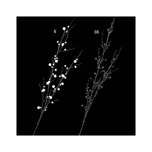 100cm アフターカラーベリースプレイ [ONSLESP6685] |造花 フェイク 人工観葉植物 クリスマスツリー クリスマス 装飾 デコレーション ガーランド オーナメント 飾り イベント パーティー フラワーアレンジメント 枝 ホワイト ブラック 店舗装飾 室内装飾 飾り付け Christmas