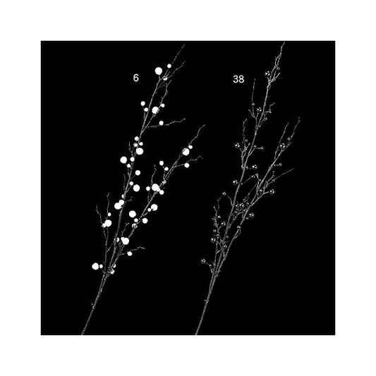 100cm アフターカラーベリースプレイ [ONSLESP6685] |造花 フェイク 人工観葉植物 クリスマスツリー クリスマス 装飾 デコレーション ガーランド オーナメント 飾り イベント パーティー フラワーアレンジメント 枝 ホワイト ブラック 店舗装飾 室内装飾 飾り付け Christmas