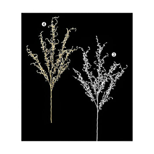 70cm ゴージャスアイスビーズスプレイ [ONSLESP6687] |造花 フェイクグリーン 人工観葉植物 資材 花材 フラワーアレンジメント 花 枝 葉 ピック スプレイ デコレーション 店舗装飾 イベント クリスマス ビーズ シルバー ゴールド 室内装飾 飾り付け Christmas