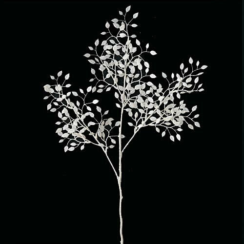 75cm シャイニーホワイトリーフスプレイ [ONSLESP6865] |造花 フェイク 人工観葉植物 クリスマス 装飾 デコレーション ガーランド オーナメント 飾り イベント パーティー フラワーアレンジメント 花 枝 葉 ピック スプレイ 店舗装飾 シャイニー 室内装飾 飾り付け Christmas