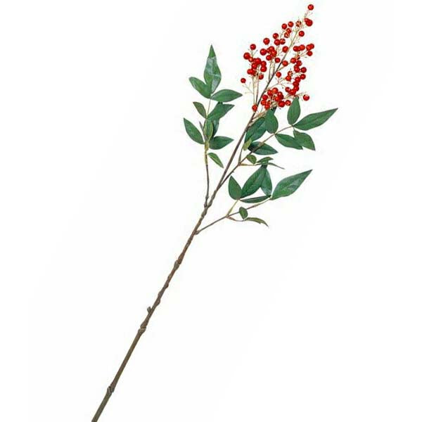 70cm 南天スプレイ(20) [ONSLESP8661] |人工観葉植物 造花 フェイク 装飾 飾付 小物 雑貨 販売 デコレーション 飾り イベント用品 パーティー フラワーアレンジメント インテリア 店舗装飾 ディスプレイ 飾り付け 置物 正月 正月飾り 正月用品 お正月装飾用品 南天 スプレイ