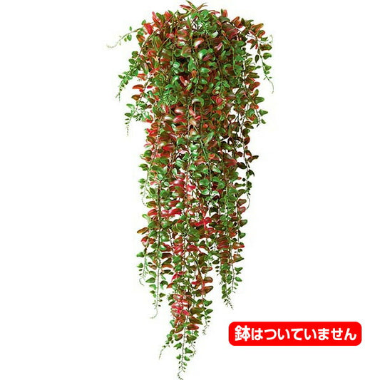 80cm レッドグリーンベーカーファーンバイン [ONSLEVI7582] |人工観葉植物 造花 フェイクグリーン 資材 装飾 飾付 デコレーション 飾り イベント パーティー フラワーアレンジメント インテリア 店舗装飾 ディスプレイ 室内装飾 飾り付け ガーランド 吊り下げ鉢植え 吊るす
