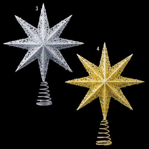 36cmシャイニーオクトスターツリートップ [ONSTOSR6135] クリスマスオーナメント 星型トップ  クリスマスツリートップ  クリスマス装飾品 イベント用品  パーティーグッズ  クリスマスデコレーション 装飾トップ クリスマスツリー