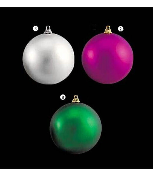100mm マットボール [ONSPABA6147] |装飾 飾付 クリスマス 小物 雑貨 イベント クリスマスツリー飾り オーナメント クリスマス装飾 飾り パーティー デコレーション ボール ピンク グリーン ガーランド 室内装飾 店舗装飾 飾り付け Christmas