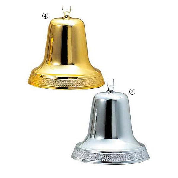 150mm径 ベル[ONSPABL6183]｜クリスマス 装飾 飾付 ディスプレイ イベント クリスマスツリー飾り オーナメント クリスマス飾り パーティー デコレーション 室内装飾 店舗装飾 飾り付け Christmas 鈴 ベル シルバー ゴールド