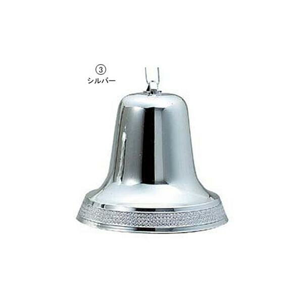 150mm径 ベル[ONSPABL6183]｜クリスマス 装飾 飾付 ディスプレイ イベント クリスマスツリー飾り オーナメント クリスマス飾り パーティー デコレーション 室内装飾 店舗装飾 飾り付け Christmas 鈴 ベル シルバー ゴールド