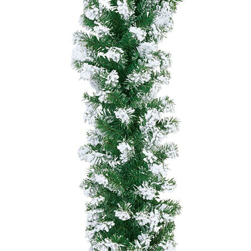180cm 防炎 30cm幅 スノーノーブルパインガーランドx160[ONSPAGA6988] |造花 フェイクグリーン 人工観葉植物 クリスマスツリー クリスマス 装飾 デコレーション ガーランド オーナメント 飾り イベント パーティー 室内装飾 店舗装飾 飾り付け Christmas