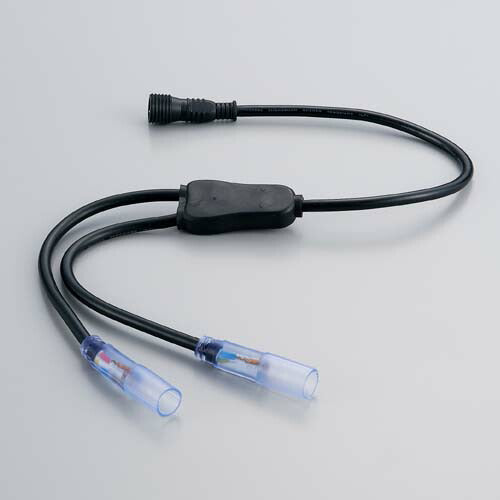 全長65cm スーパーLEDロープライト用Y字型ブラックコード[ONSPALI61169] |クリスマス イルミネーション ライト 照明 LED 装飾 飾付 イベント クリスマスツリー飾り オーナメント クリスマス装飾 飾り パーティー デコレーション 店舗装飾 飾り付け Christmas