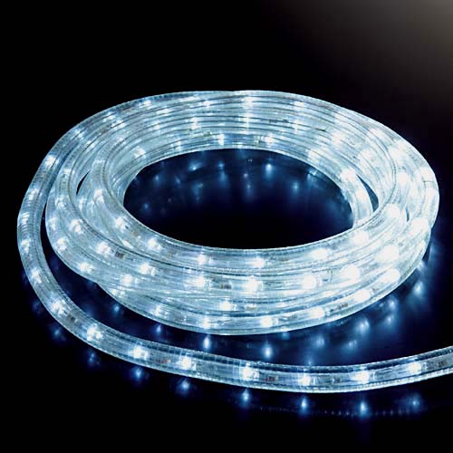 3000cm 耐水 1080球 (30M)スーパーLEDホワイトロープライト(常点灯/パワーコード/コネクター付き)[ONSPALI61207] 送料無料 |イルミネーション ライト 照明 LED 装飾 飾付 イベント クリスマスツリー飾り オーナメント クリスマス装飾 飾り パーティー デコレーション 電飾