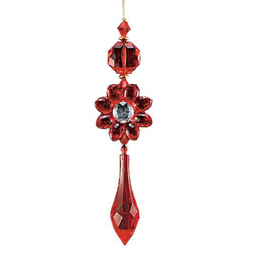 16cm クリスタルレッドフローラル [ONSTOMI6212] |造花 フェイク 人工観葉植物 クリスマス 装飾 デコレーション ガーランド オーナメント 飾り イベント パーティー フラワーアレンジメント 店舗装飾 赤 クリスマス装飾 室内装飾 クリスマスツリー飾り 飾り付け Christmas
